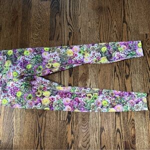 Floral Lululemon Leggings